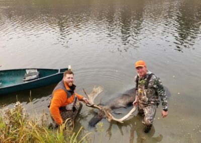 Moose Hunting River Hunt